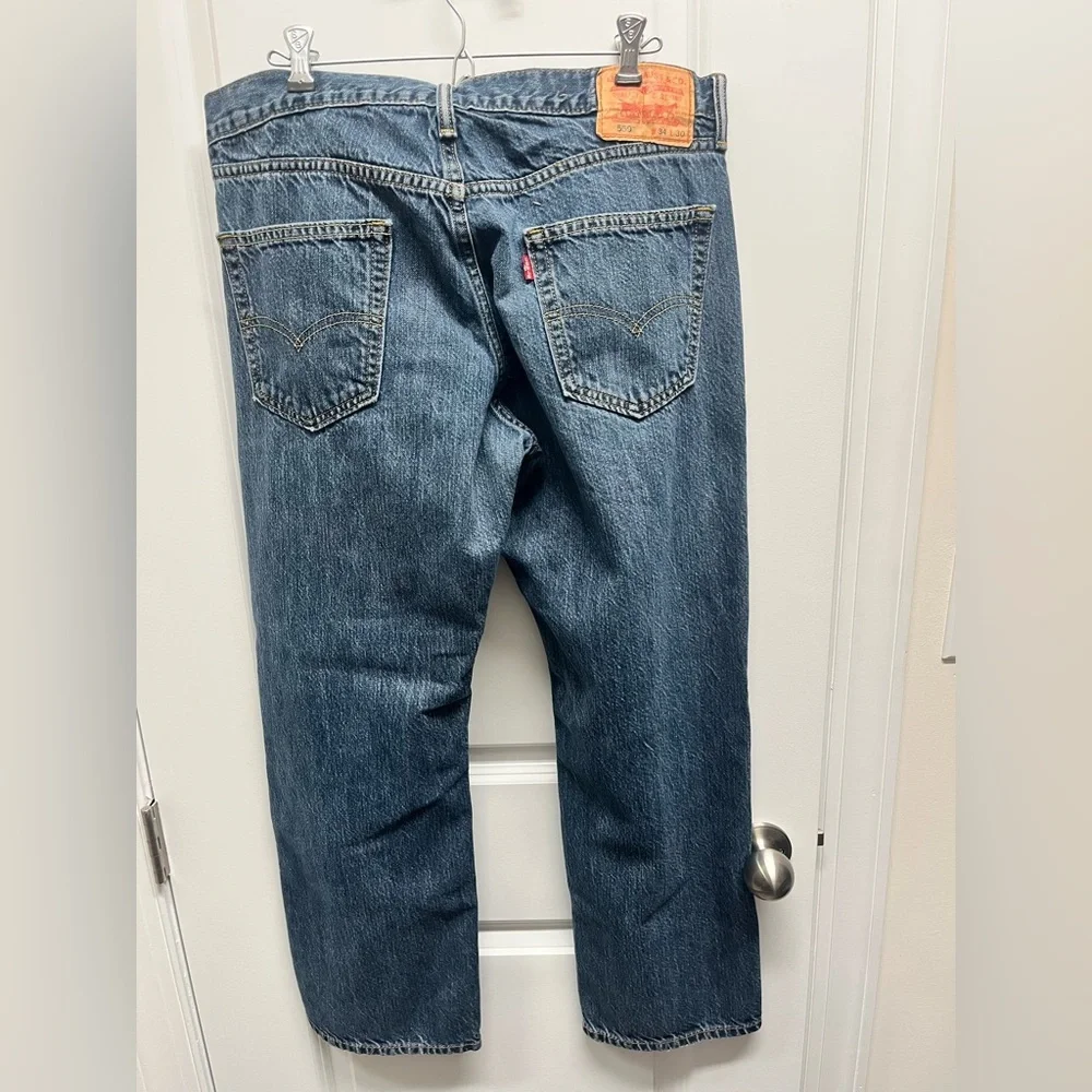 Levi's Men's 559 relaxed straight 100% cotton 34 x 30 medium wash